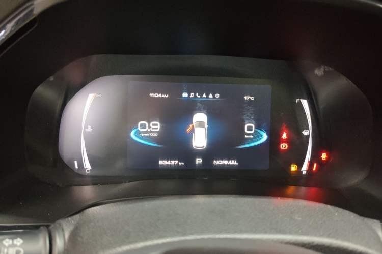 Used Haval F7 2021 1.5T Two-Wheel Drive iXuan Odometer Close Up