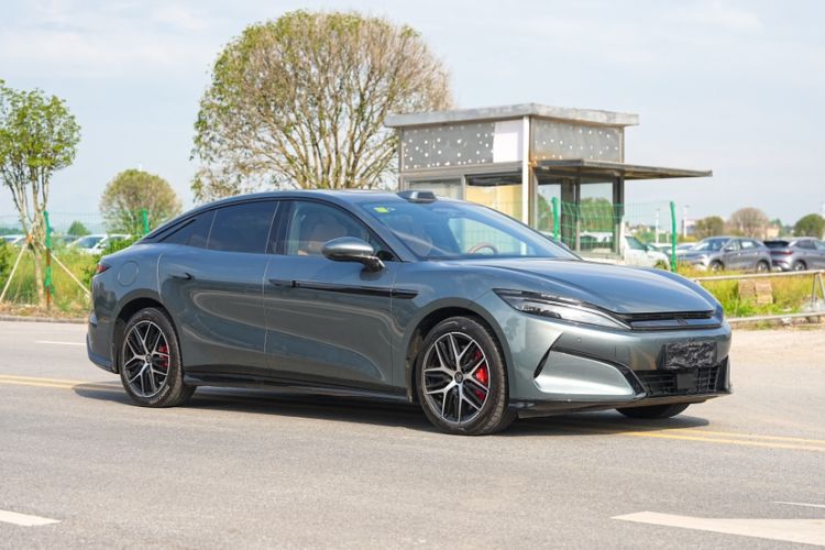 Used BYD Han L 2025 DM-p Four-Wheel-Drive LiDAR Flagship Model