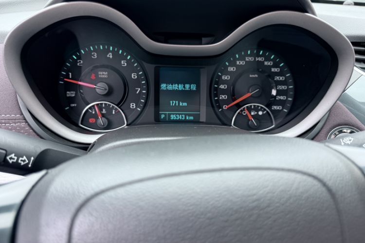 Used Chevrolet Malibu 2018 530T Automatic Luxury Edition Odometer Close Up