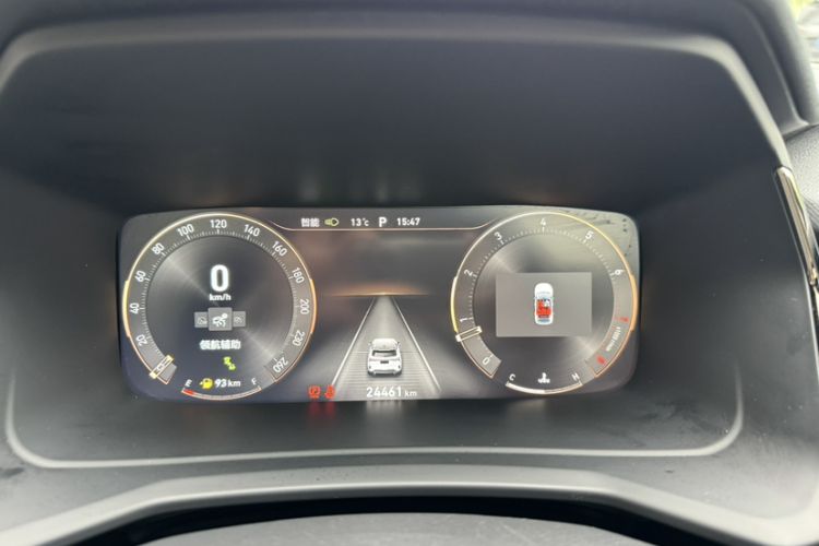 Used Lynk & Co 06 2023 Remix 1.5T Dynamic Halo Odometer Close Up