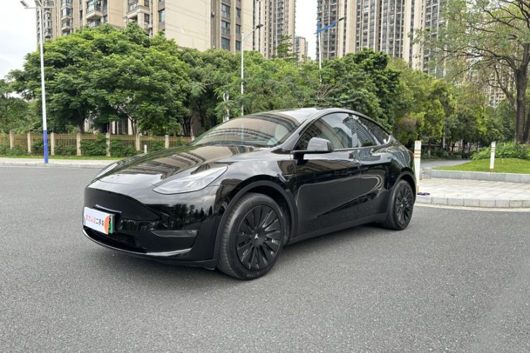 Used Tesla Model Y 2021 Standard Range Rear-Wheel Drive Version Front Left 45 Deg