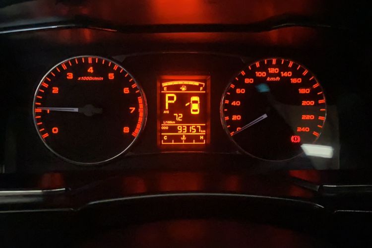 Used Geely Auto Vision 2017 1.5L Automatic Happiness Edition Odometer Close Up