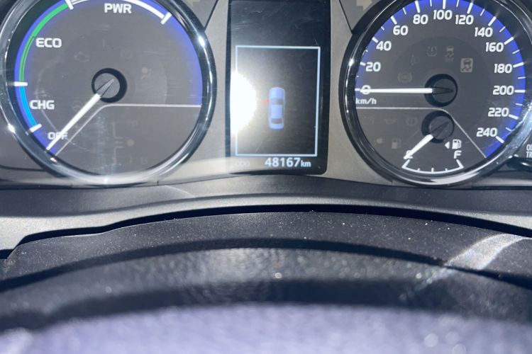 Used Toyota Corolla Hybrid E+ 2019 1.8L E-CVT Leading Edition Odometer Close Up