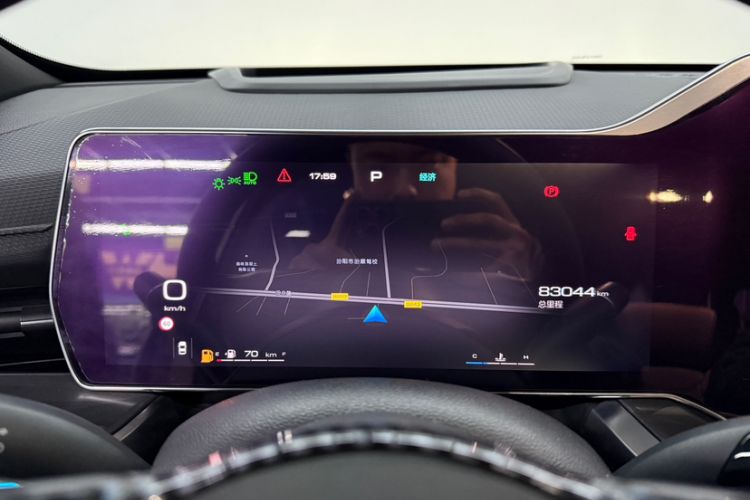 Used Haval XY 2022 1.5T Smart Edition Odometer Close Up