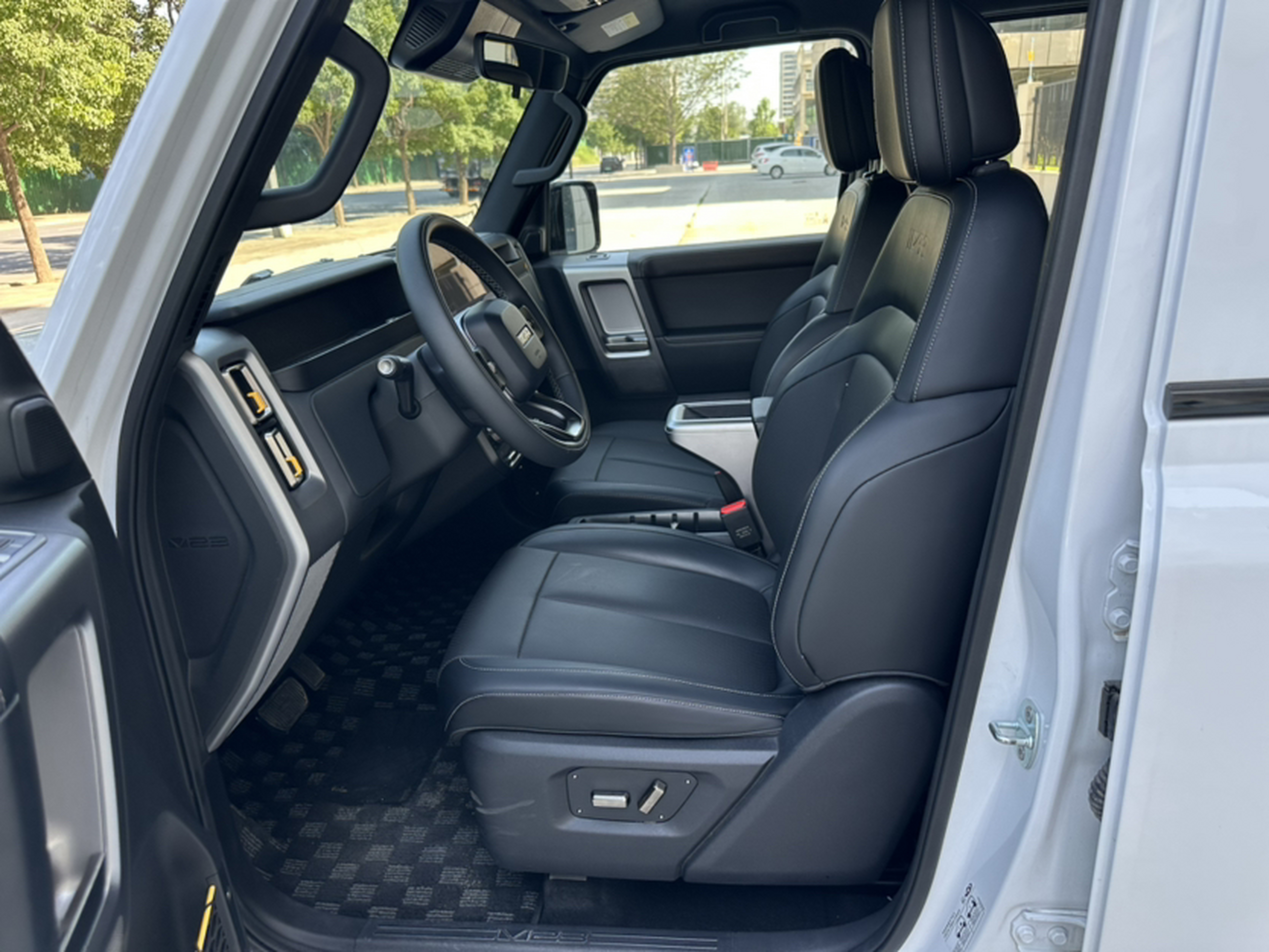 Avant de la voiture