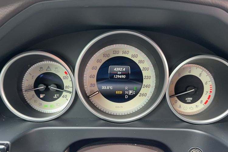 Used Mercedes-Benz E-Class 2015 Restyled E 260 L Sport Edition Odometer Close Up