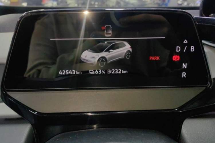 Used Volkswagen ID.3 2024 Outstanding Edition Odometer Close Up