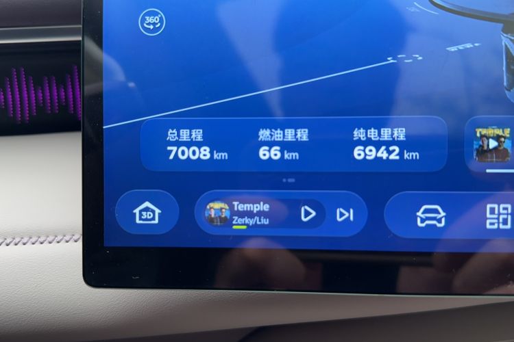 Used Deepal S07 2026 230Ultra with Huawei Qiankun ADS SE Edition Odometer Close Up