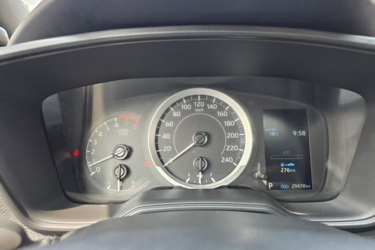 Used Toyota Levin 2021 185T CVT Luxury Edition Odometer Close Up