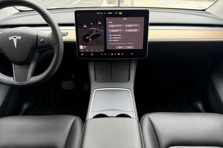 Used Tesla Model Y 2022 Long-Range All-Wheel-Drive Version Interior 12