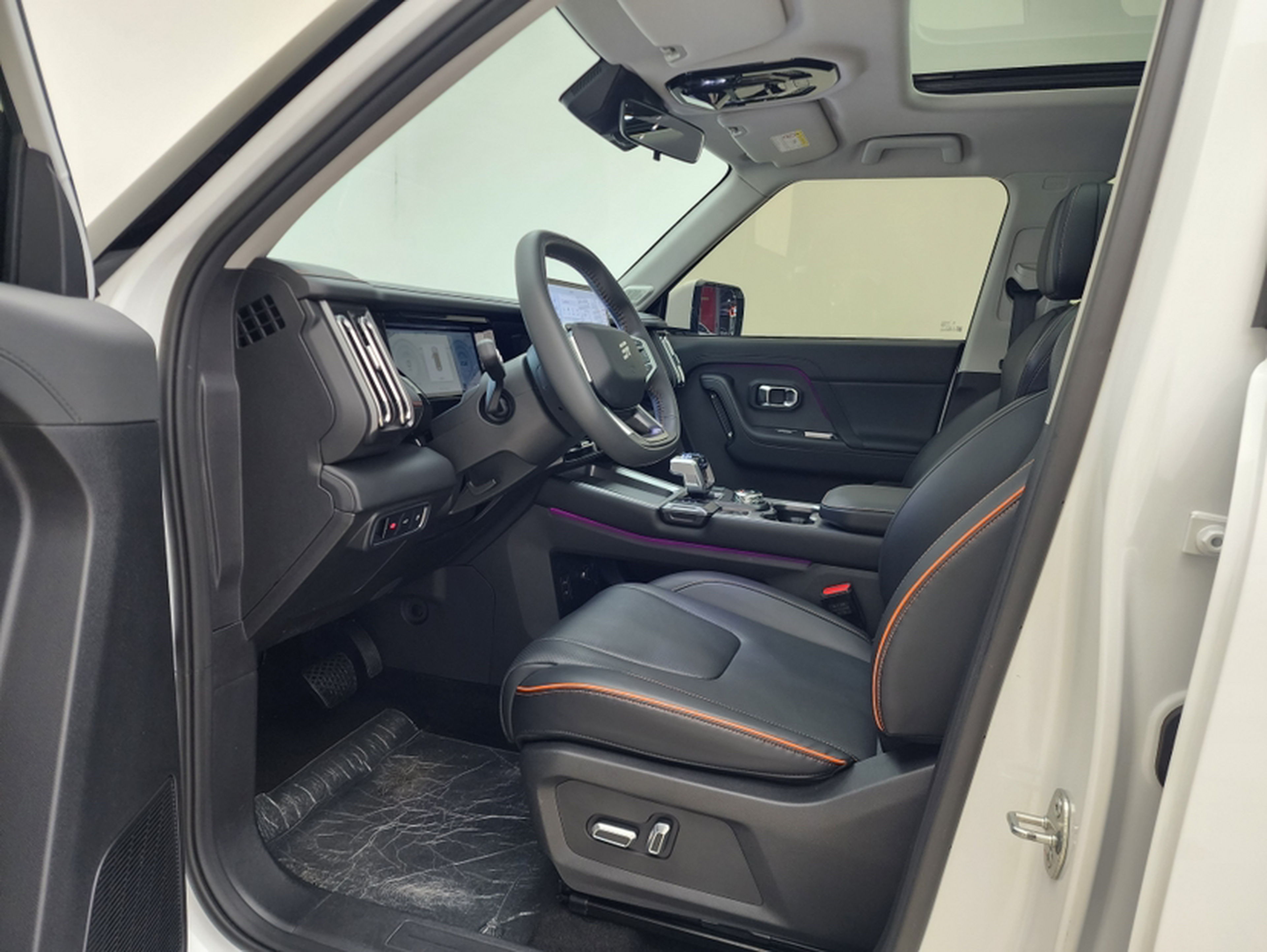 Avant de la voiture
