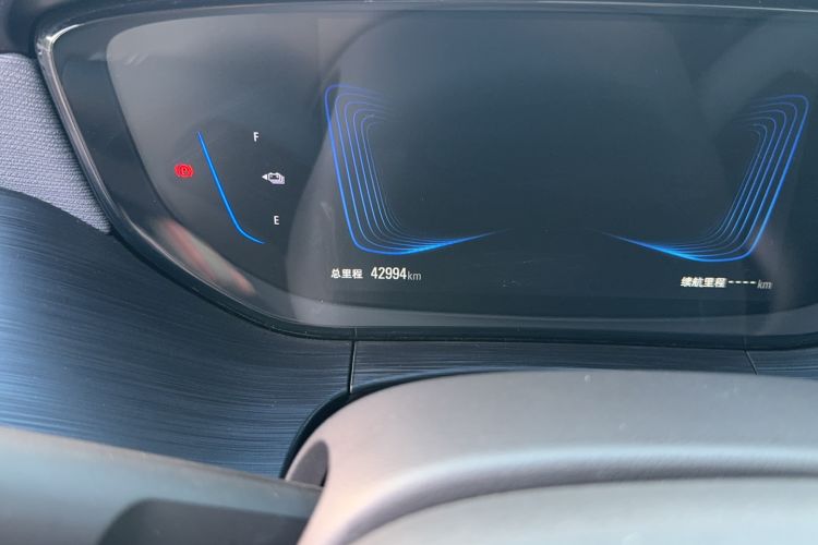 Used Buick Velite 6 2022 Plug-in Hybrid Connected Smart Edition Odometer Close Up