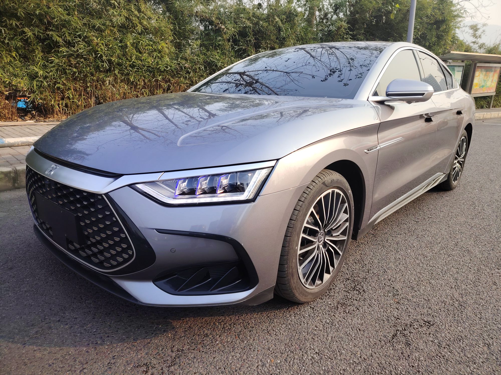 تحت مقدمة السيارة