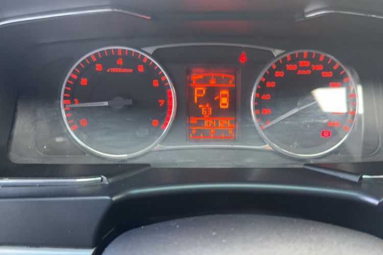 Used Geely Auto Vision 2017 1.5L Automatic Happiness Edition Odometer Close Up