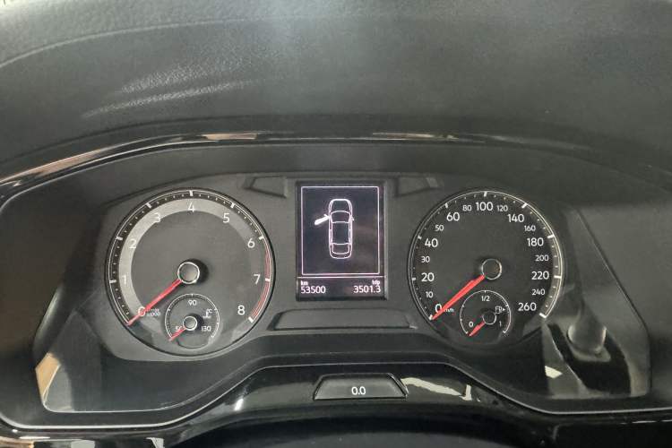 Used Volkswagen Bora 2021 1.5L Automatic Comfort Smart Connect Edition Odometer Close Up