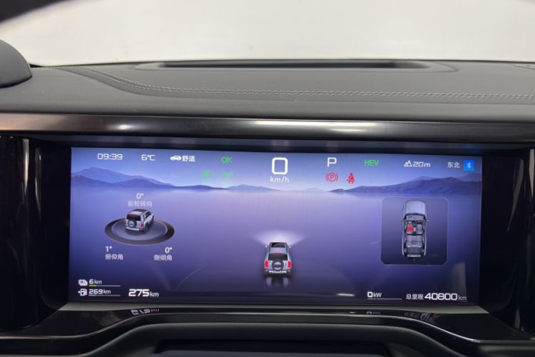 Used Formula Leopard 5 2023 Navigator Edition Odometer Close Up