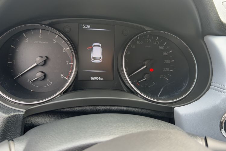 Used Nissan Qashqai 2025 Honor 2.0L CVT XV Genuine Edition Odometer Close Up