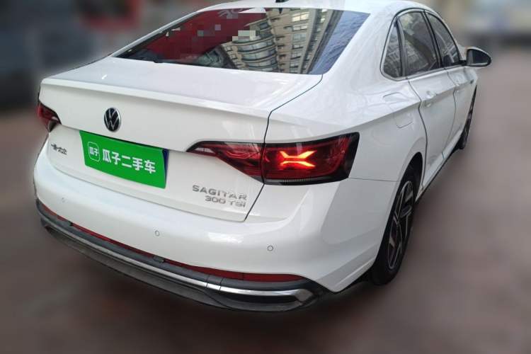 Used Volkswagen Sagitar 2025 Revised Version 2 300TSI DSG Excellence Edition Rear Right 45 Deg