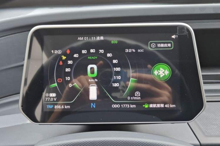 Used Chengshi 01 2021 Wealth Edition + 3.3KW Air Conditioner Single-Row Enclosed Van Two-Seater Dual Batteries