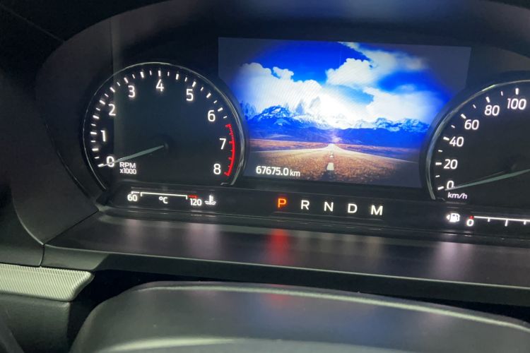 Used Ford Explorer 2020 EcoBoost 285 Four-Wheel Drive Trend Edition 6 Seats Odometer Close Up