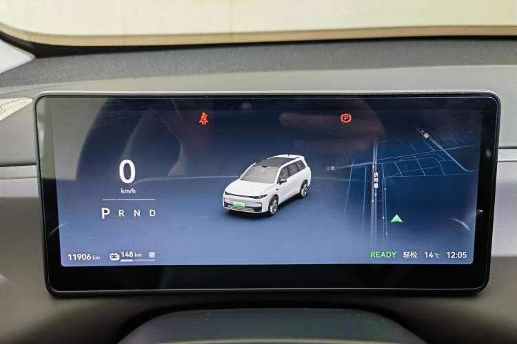 Used Leapmotor C16 2024 All-Electric 520 LiDAR Edition Odometer Close Up