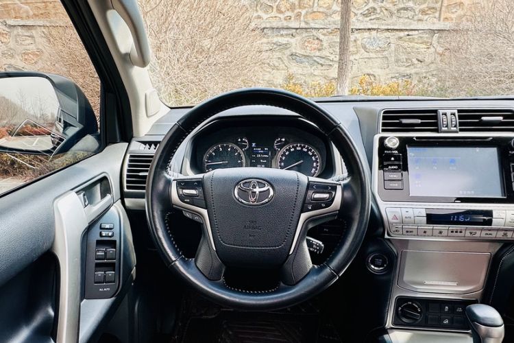 Used Toyota Prado 2018 3.5L Automatic TX-L with Rear-Mounted Spare Tire
