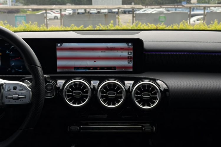 Used Mercedes-Benz A-Class 2022 Restyled A 200 L Sport Sedan Fashion Version Audio And AC Panel