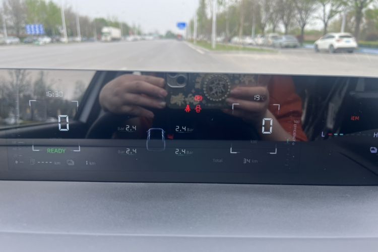 Used CHANGAN Eado PHEV 2025 Smart New Blue Whale 145KM High-Energy Edition Odometer Close Up