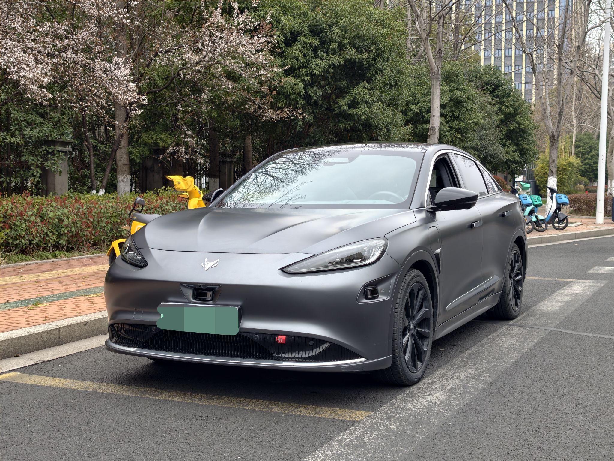 تحت مقدمة السيارة