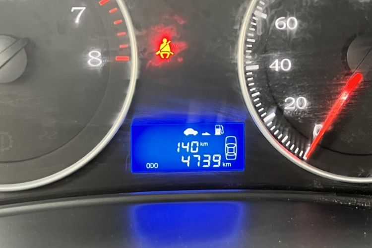 Used Geely Auto Diamond 2016 1.5L Manual Elite Edition Odometer Close Up