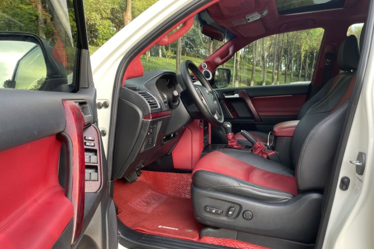 Used Toyota Prado 2019 3.5L Automatic TX-L Deluxe Edition with Rear-Mounted Spare Tire
