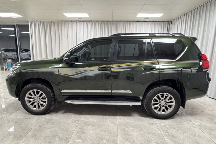 Used Toyota Prado 2018 3.5L Automatic TX-L with Rear-Mounted Spare Tire Exterior 3