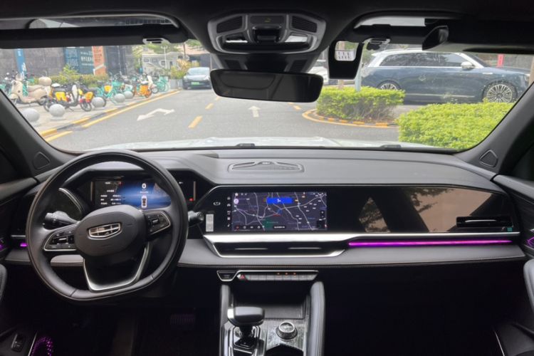 Used Geely Auto Monjaro L 2024 2.0TD DCT EVO Two-Wheel Drive Long-Range Version Audio And AC Panel