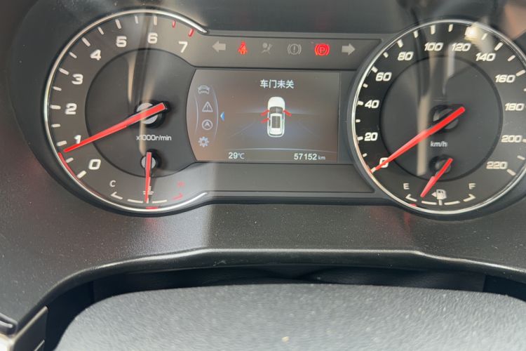 Used CHANGAN CS35PLUS 2019 1.6L Manual Chuanlian Edition Odometer Close Up