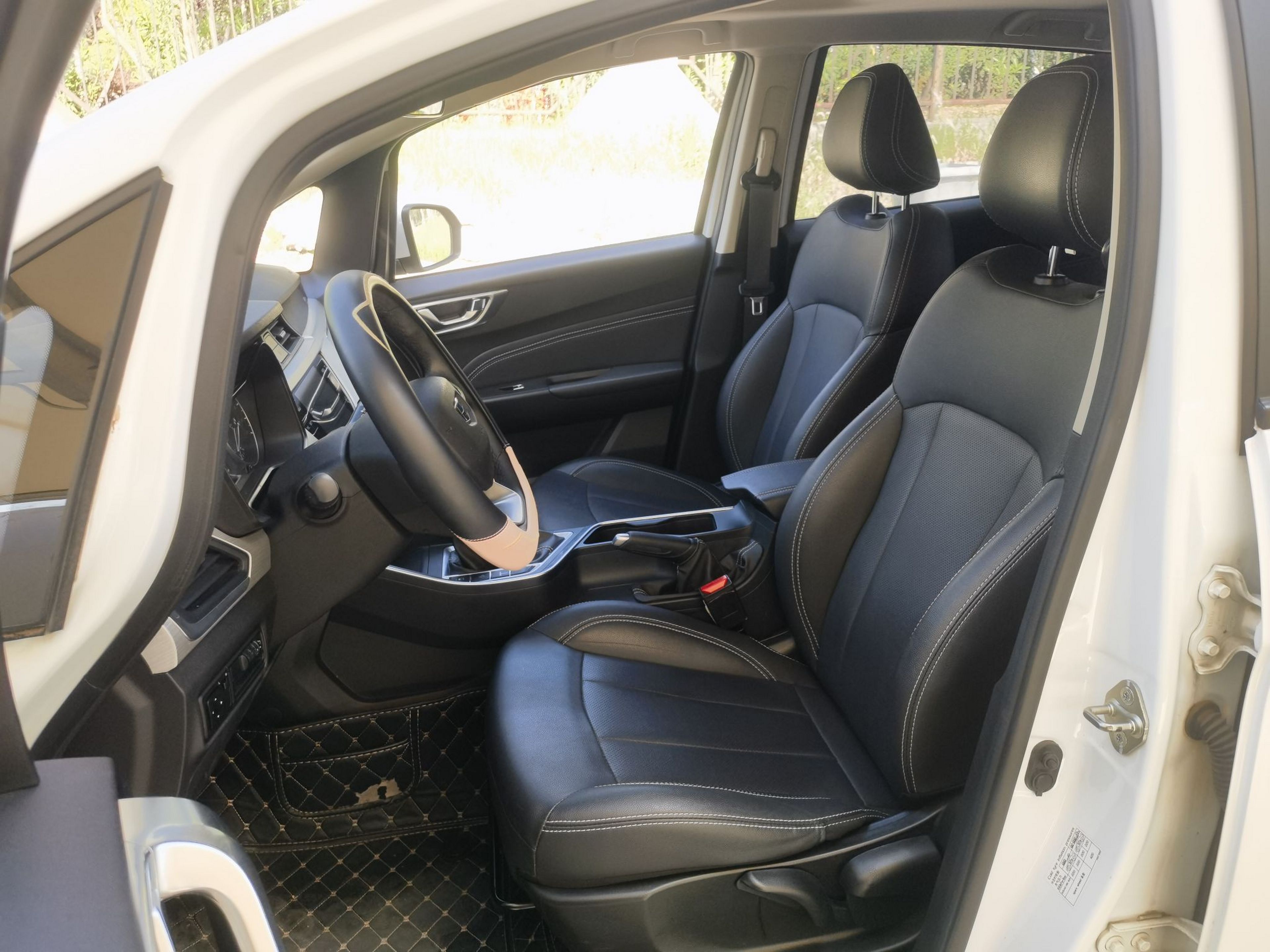 Avant de la voiture