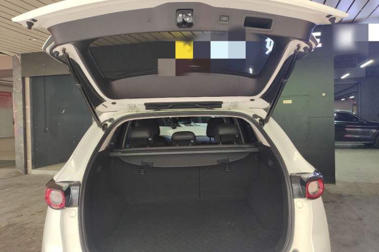 Used Mazda CX-5 2021 2.5L Automatic Two-Wheel Drive Black Knight Trunk