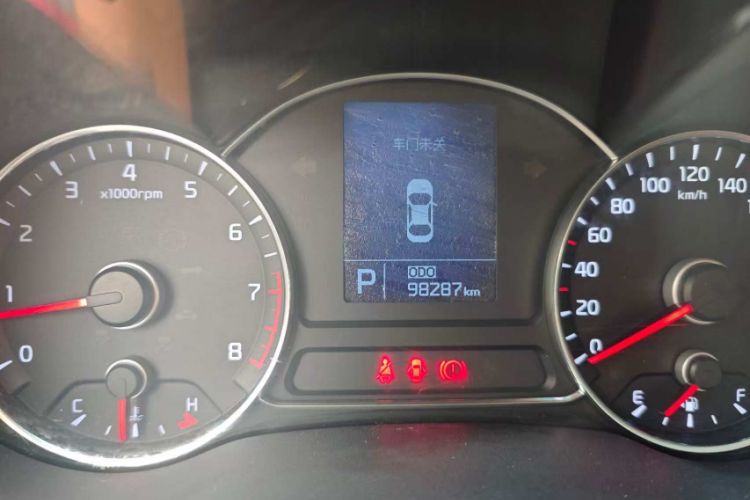 Used Kia K3S 2014 1.6L Automatic GL Odometer Close Up