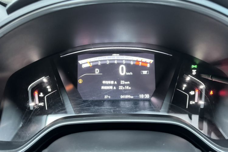 Used Honda CR-V 2019 Brilliant Edition Plus 240TURBO CVT Two-Wheel Drive Fashion Version China VI Emission Standard Odometer Close Up