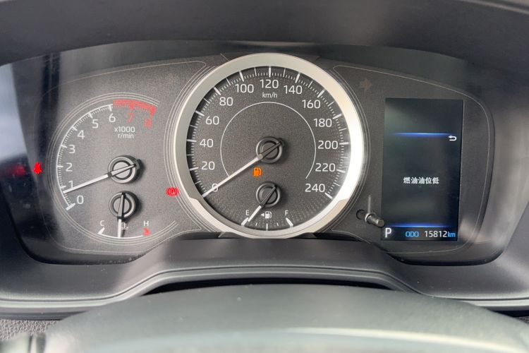 Used Toyota Levin 2022 185T CVT Sport Edition Odometer Close Up