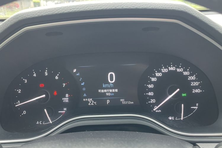 Used Toyota Avalon 2019 2.0L Luxury Edition China VI Standard Odometer Close Up