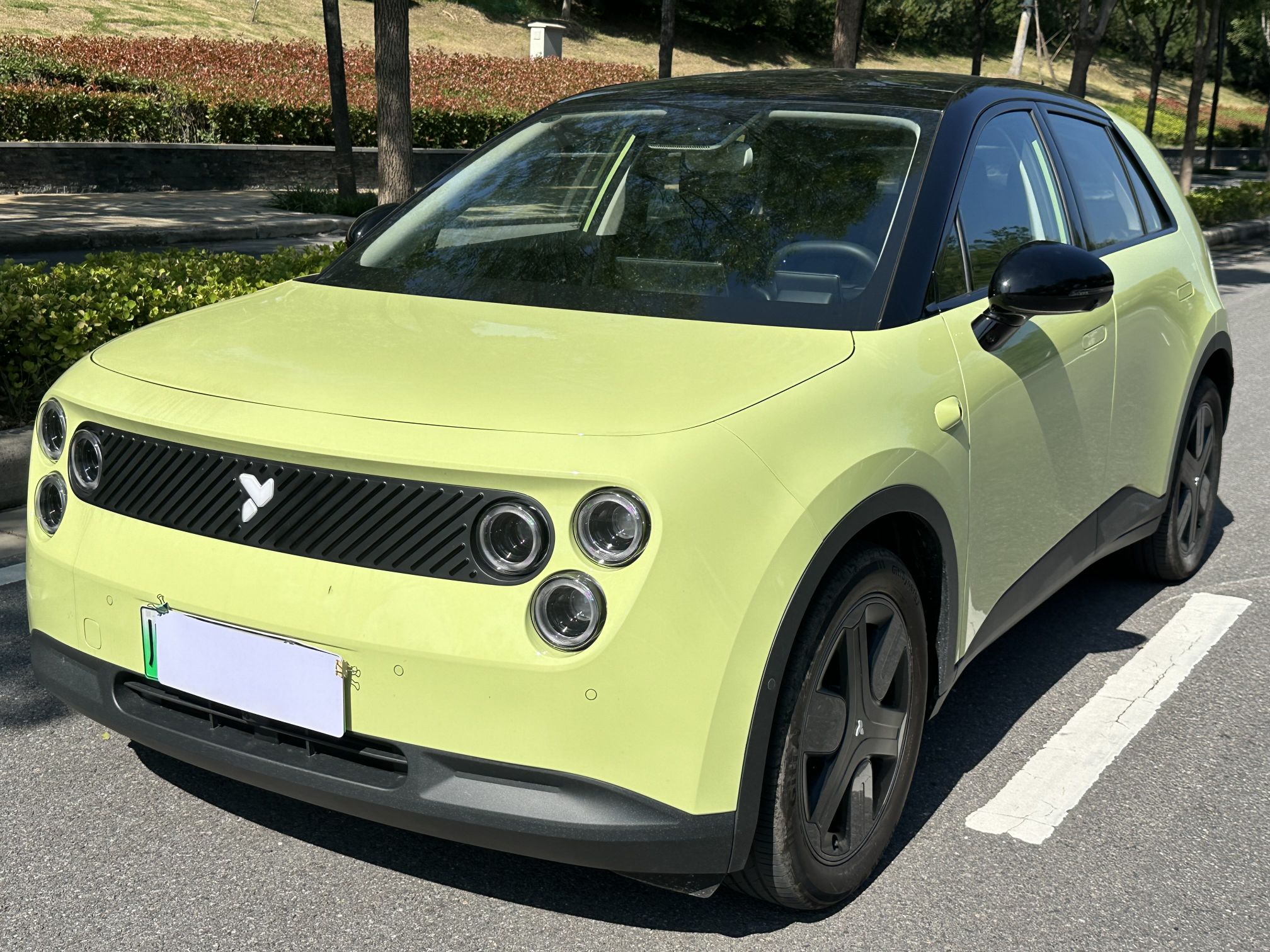 تحت مقدمة السيارة