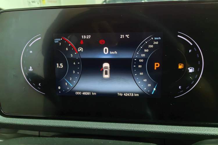 Used Ford Equator Sport 2023 EcoBoost 170 Prime Edition Odometer Close Up