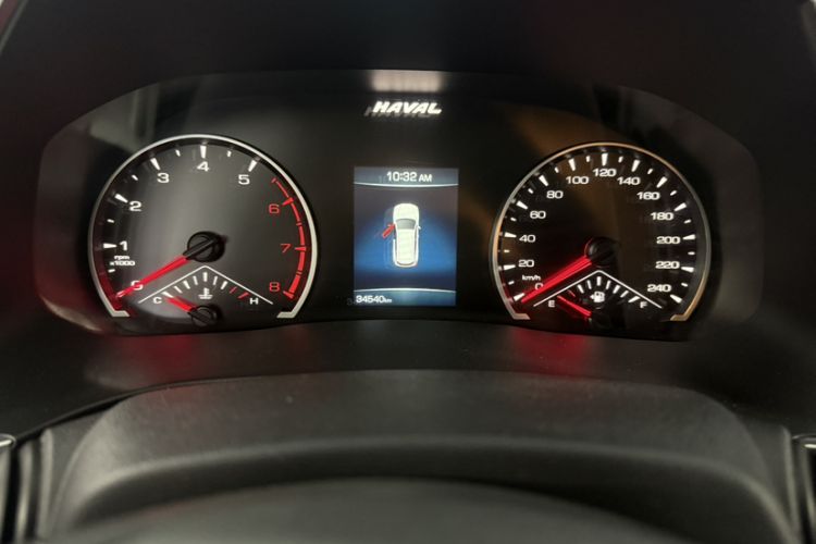 Used Haval H6 2023 National Trend Edition 1.5T Automatic Urban Version Odometer Close Up