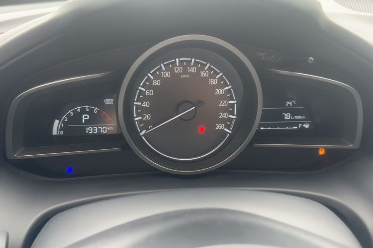 Used Mazda CX-4 2021 2.0L Automatic Two-Wheel Drive Blue Sky Dynamic Edition Odometer Close Up