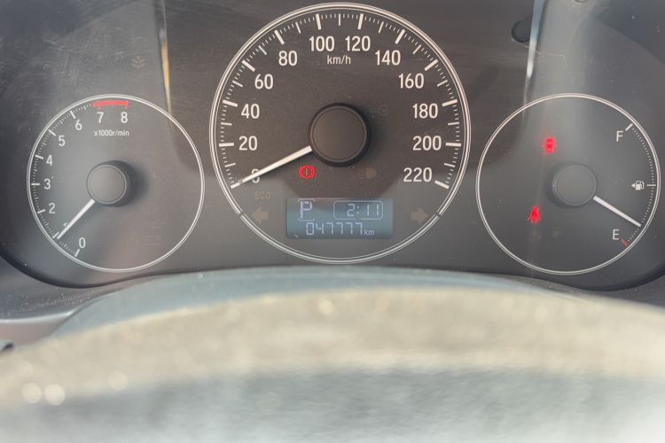 Used Honda City 2019 1.5L CVT Comfort Version Odometer Close Up