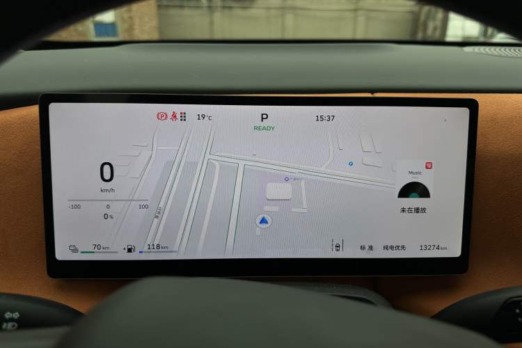 Used Wey Lanshan 2025 Four-Wheel Drive Ultra Odometer Close Up