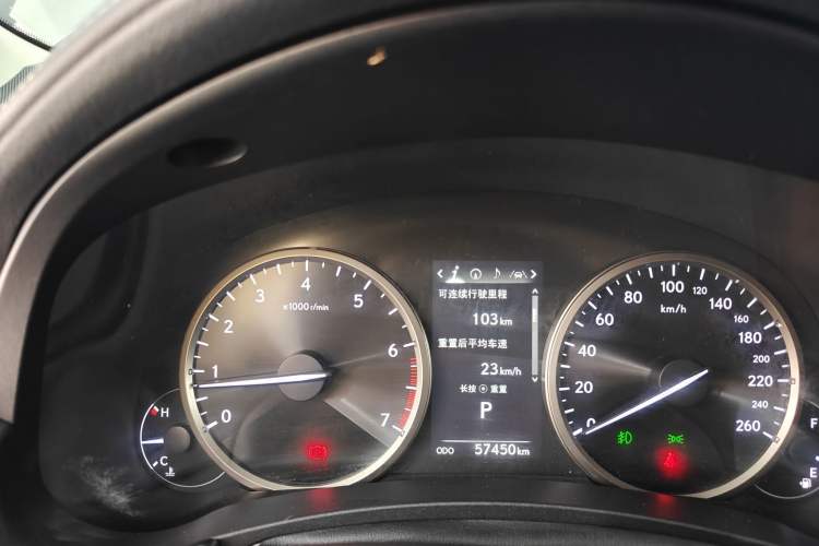 Used Lexus NX 2020 200 All-Wheel Drive Fēngshàng Version China VI Standard Odometer Close Up
