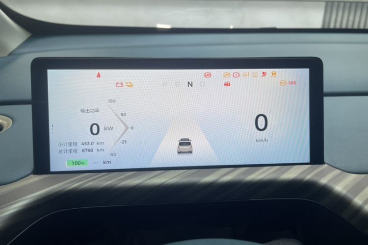 Used Baojun Cloud 2023 460 Max Lingxi Version Odometer Close Up