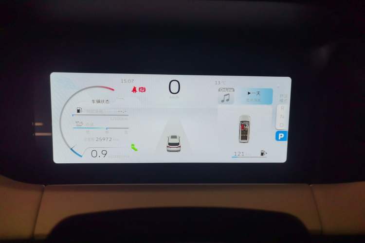 Used Geely Auto Haoyue L 2023 2.0T DCT Flagship Version Odometer Close Up