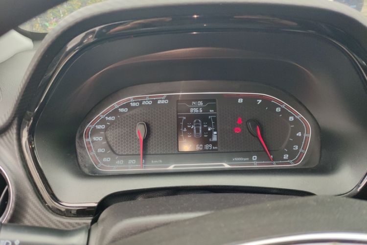 Used Chery Tiggo 3X 2018 1.5L Manual Elite Edition Odometer Close Up